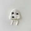 New autumn and winter styles of baby white woolen hats, children's hats, warm hats for girls and boys, ear-protecting hats for toddlers, cold hats and knitted hats Item Picture